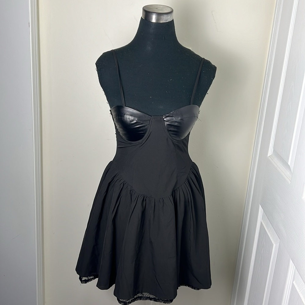 Revolve Toby Heart Ginger Bustier Barbie Doll Skater Dress Size 4